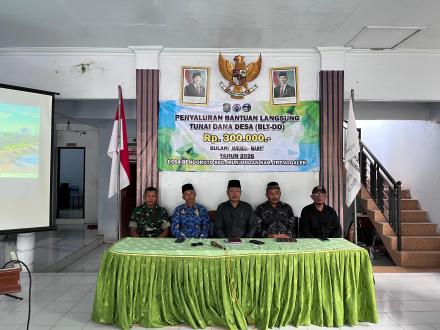 Wujudkan Kesejahteraan Masyarakat, Pemdes Bendoroto Salurkan BLT-DD Tahap I Tahun 2026